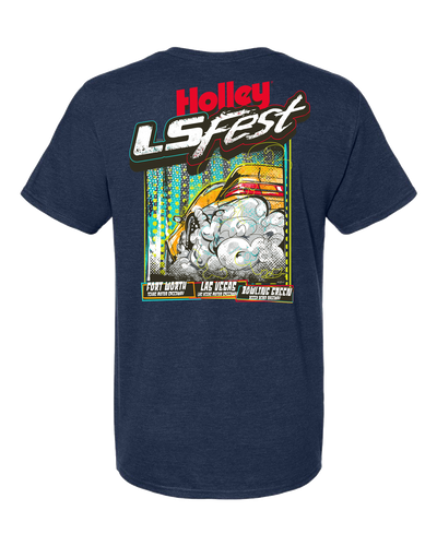 Holley 10489-2XHOL - LS Fest Burnout Tee Holley 10489-2XHOL - LS Fest Burnout Tee