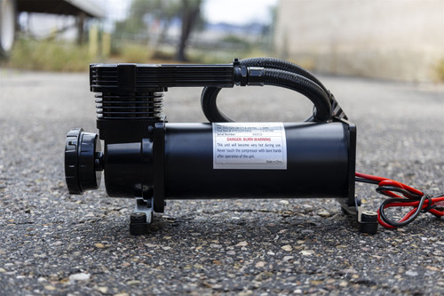 Kleinn Air Horns 6650RC - Kleinn 200 PSI Air Compressor - Waterproof 100 Percent Duty Cycle 2.24 CFM