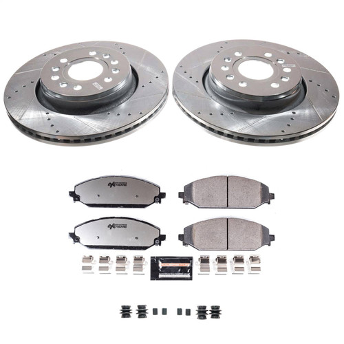PowerStop K8843-36 - 22-24 Jeep Grand Wagoneer Z36 Truck & Tow Brake Kit