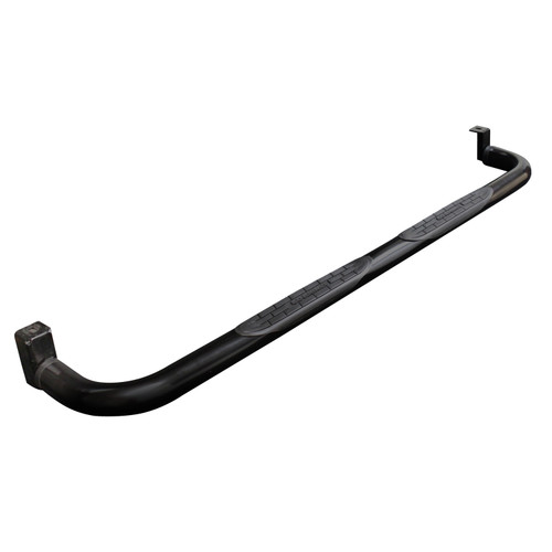 Big Country 374881 - Truck Accessories  - 3" Round Classic Side Bars With Mounting Bracket Kit - Black Powdercoat