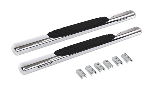 Big Country 39405266 - Truck Accessories  - 4" WIDESIDER Platinum Side Bars - BARS ONLY - Polished Stainless Steel
