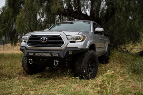 DV8 Offroad FBTT1-07 - DV8 16-23 Toyota Tacoma MTO Series Winch Front Bumper