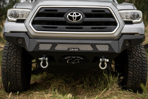 DV8 Offroad FBTT1-07 - DV8 16-23 Toyota Tacoma MTO Series Winch Front Bumper
