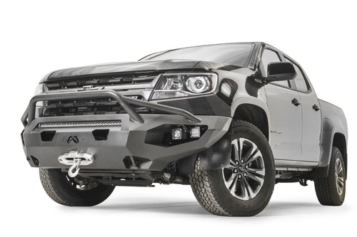 Fab Fours CC21-X5152-B - Matrix Front Bumper; w/Pre-Runner Guard; Bare Steel; 136 lbs. Weight; 15 in. Height; 74 in. Width; 25.5 in. Depth;