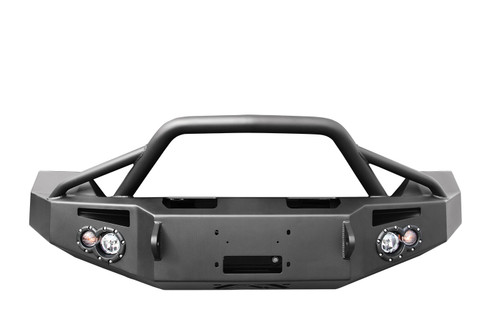 Fab Fours DR13-H2952-B - Premium Winch Front Bumper