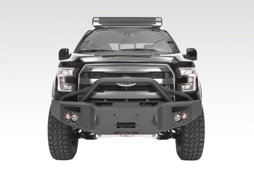 Fab Fours FF15-H3252-1 - Premium Heavy Duty Winch Front Bumper