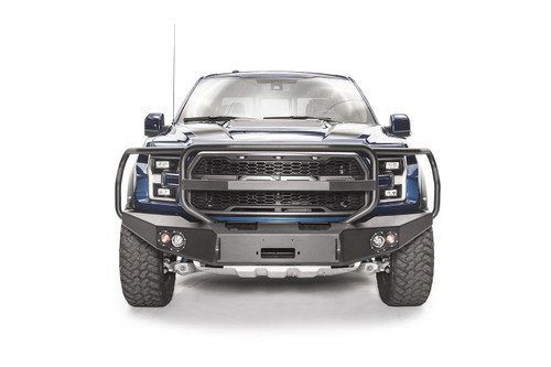 Fab Fours FF17-H4350-1 - Premium Winch Front Bumper