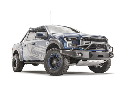 Fab Fours FF17-H4352-1 - Premium Winch Front Bumper