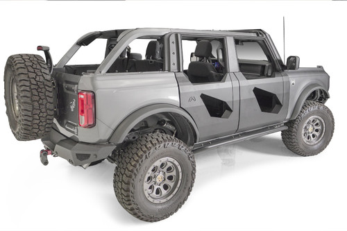 Fab Fours FB1031-B - Trail Doors; Inserts; Bare Steel; 4 Pcs;