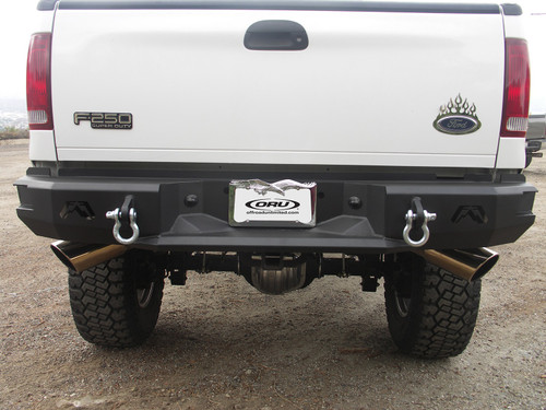 Fab Fours FS08-W1350-B - Heavy Duty Rear Bumper