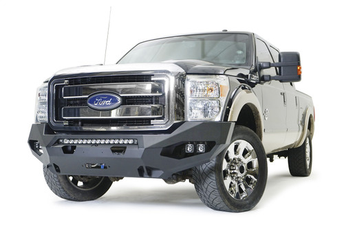 Fab Fours FS11-X2551-B - Matrix Front Bumper; w/No Guard Bare;