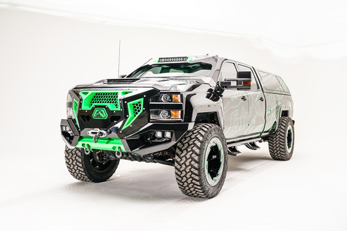 Fab Fours GR3000-B - Grumper Grill/Front Bumper