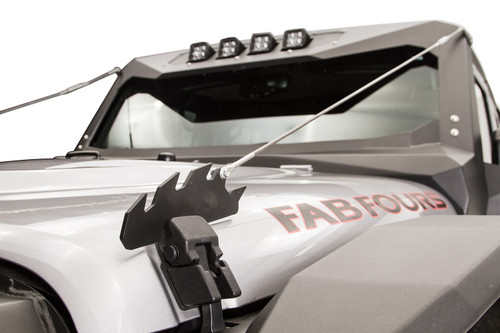 Fab Fours JK1060-B - Limb Riser; For Vehicles w/Vi-Cowl; Bare; Fab Fours JK1060-B - Limb Riser; For Vehicles w/Vi-Cowl; Bare;