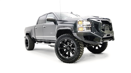 Fab Fours TF3010-B - Open Fender Flare; Open Uncoated/Paintable;