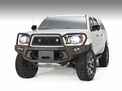 Fab Fours TT05-B1550-B - Premium Heavy Duty Winch Front Bumper