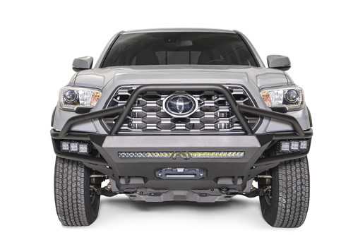 Fab Fours TB16-03-B - Vengeance Winch Front Bumper