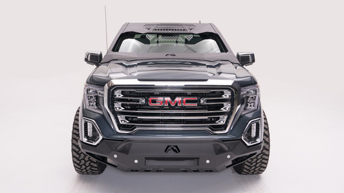 Fab Fours VC3900-1 - ViCowl; 2 Stage Black Powder Coated; Combines Roof Visor And Cowl;