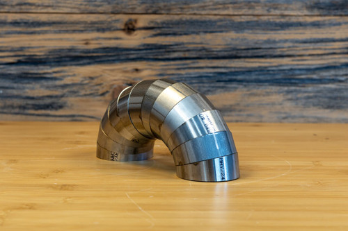 MBRP PC15250 - Universal T304 Stainless Steel 2 Inch Diameter 180 Degree Pie Cut Kit