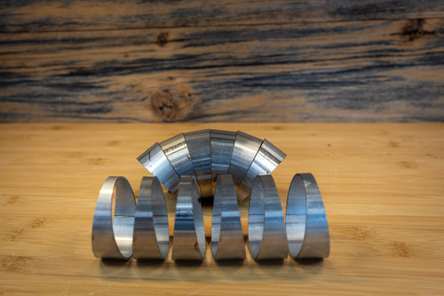 MBRP PC15211 - Universal T304 Stainless Steel 2.5 Inch Diameter 180 Degree Pie Cut Kit