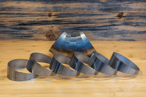 MBRP PC15212 - Universal T304 Stainless Steel 3.5 Inch Diameter 180 Degree Pie Cut Kit