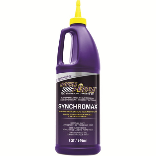 Royal Purple 26512 - Synchromax Synthetic Manual Transmission Fluid (Canada) - 1 Quart