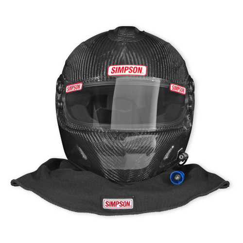 Simpson Safety 789004C - Simpson Racing Desert Devil 3.0 Helmet CARBON XLRG