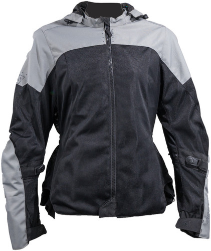 Speed and Strength 609923 - Starstruck Mesh Jacket Grey/Black Womens - 2XL