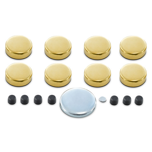 Proform 66552 - Brass Freeze Plug Kit For Big Block Chevy 396-454 Engines All Sizes Included