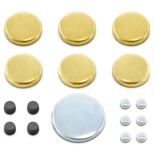 Proform 66554 - Brass Freeze Plug Kit For Ford 352/390/428 Engines All Sizes Needed Included