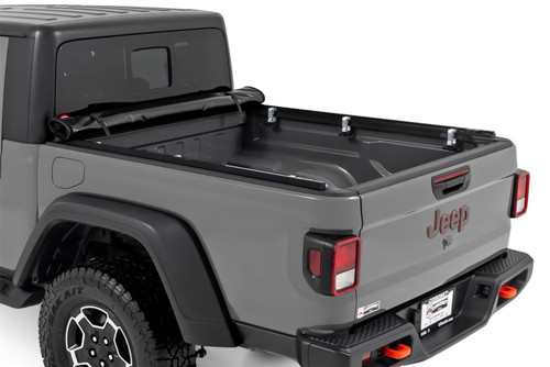 Rough Country 42620500 - Soft Roll Up Bed Cover - 5 Bed - Jeep Gladiator JT 4WD (2020-2024)