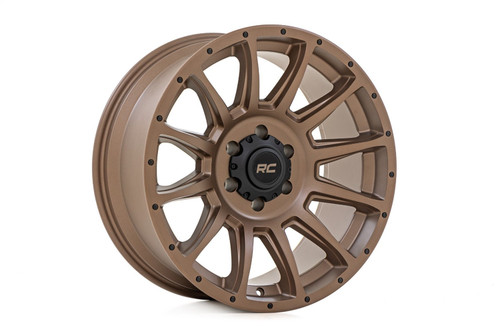 Rough Country 90201806 - 90 Series Wheel - One-Piece - Bronze - 20x10 - 8x180 - -19mm
