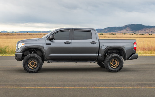 Rough Country F-T11411A-4X0 - Pocket Fender Flares - 4X0 Inferno - Toyota Tundra 2WD/4WD (2014-2021)