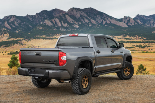 Rough Country F-T11411A-4X0 - Pocket Fender Flares - 4X0 Inferno - Toyota Tundra 2WD/4WD (2014-2021)