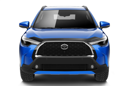 Auto Ventshade (AVS) 322217 - 22-24 Toyota Corolla Cross Aeroskin Low Profile Hood Shield Smoke