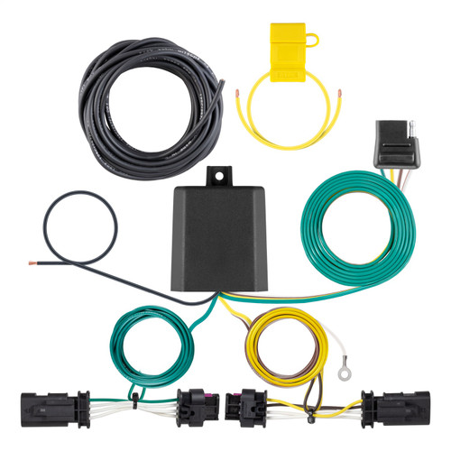 CURT 56498 - Custom Wiring Harness, 4-Way Flat Output, Select Dodge Hornet