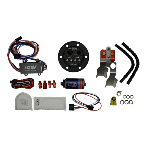 Deatschwerks 9-811-C105-7043 - X2 Pump Hanger w/ 810lph Brushless Fuel pump for 92-00 Honda Civic