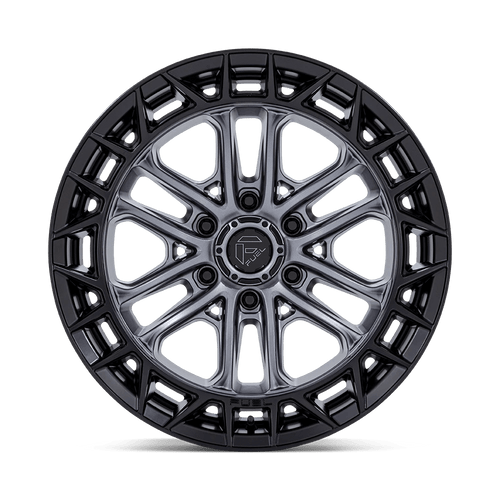 Fuel Wheels FC874AB17906801 - Fc874 Celsius 17X9 Matte Gunmetal W/ Matte Black Lip
