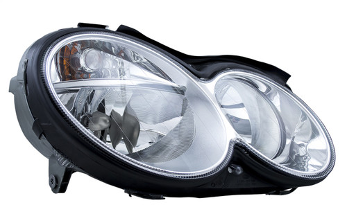 Hella 007988361 - 2003-2006 Mercedes-Benz C55 CLK55 AMG Halogen Headlight Assembly