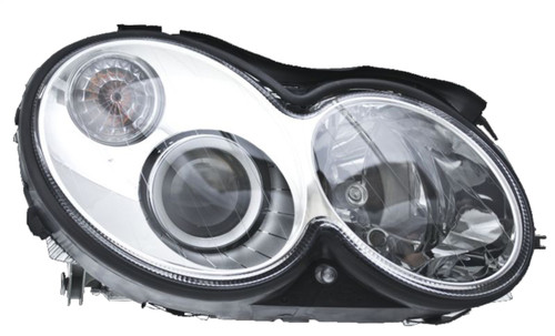 Hella 007988561 - 2006-2009 Mercedes-Benz CLK350 Halogen Headlight Assembly
