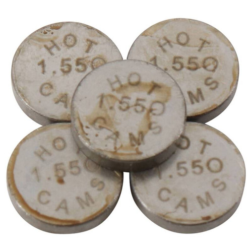 Hot Cams 5PK748155 - 07-16 CRF 150 R/2016 CRF 150 RB Big Wheel 1.550mm Shim Kit - 5 Pack