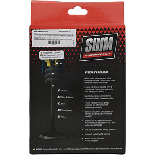 Hot Cams HC00135 - 14-16/2019 Ranger 900 Crew EPS Cam Chain Shim Conversion kit