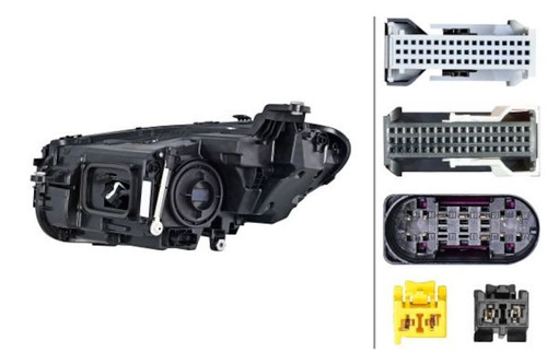 Hella 015619861 - 19-21 Mercedes-Benz Cls Series Headlamp Rh