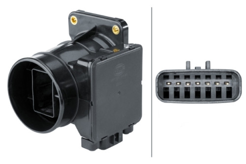 Hella 358095561 - Air Mass Sensor - Flange Mounting