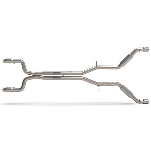 Kooks 22605201SS - 3" Catted Header-Back Street Screamer Exhaust w/Polished Tips