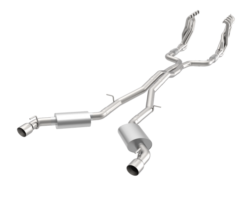 Kooks 2260F420 - 1-7/8" Headers & Catted Exhaust Kit w/Polished Dual Tips. 2016-2024 Camaro SS