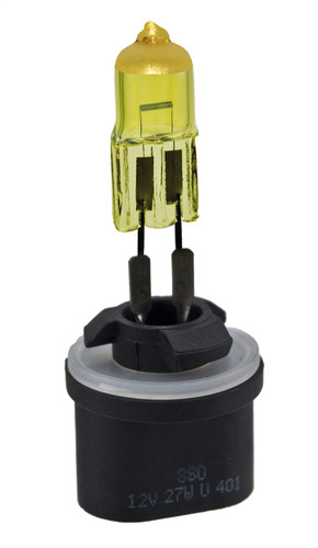 Hella 880 YL - BULB 12V 27W PG13 T3.25 YELLOW 2 BLISTER