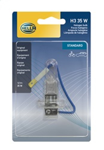 Hella H3 35WSB - BULB H3 12V 35W PK22S T3.25 SB