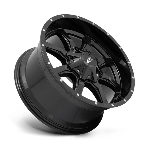 Moto Metal MO970790803A12N - Mo970 17X9 Gloss Black With Milled Lip