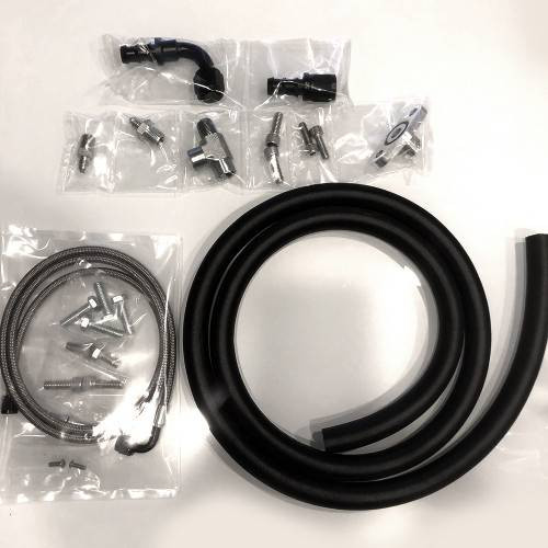No Limit Fabrication 67CTK761116 - 6.7 Powerstroke 76Mm Precision Compound Turbo Kit 2011-2016