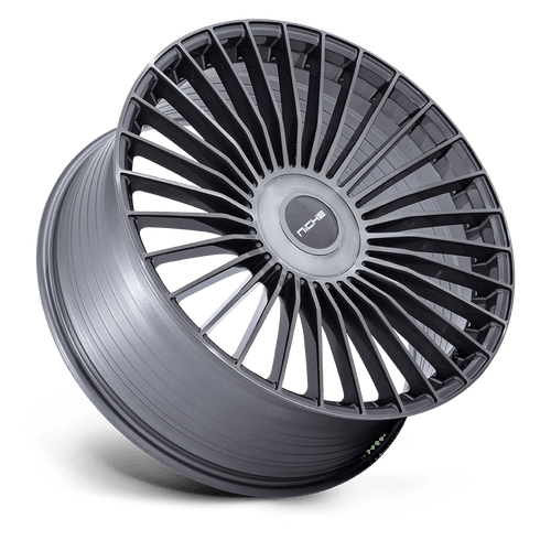 Niche NC282AR22055N38 - Nc282 Serene 22X10.5 Gloss Titanium Brushed